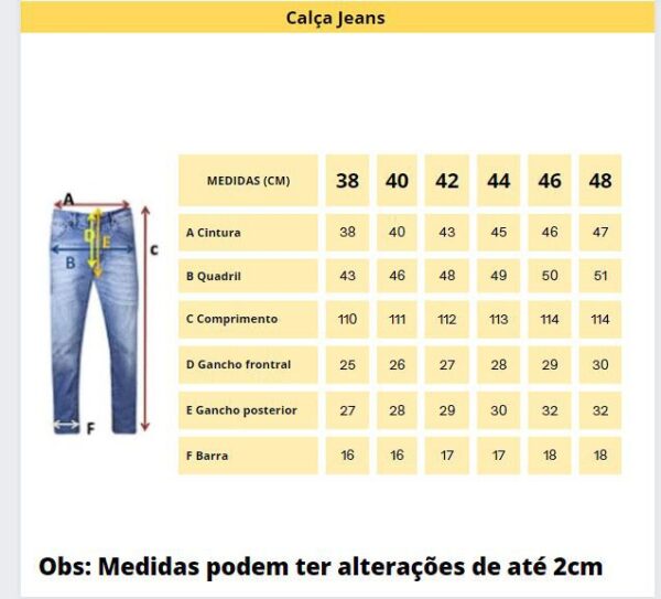 Calça Jeans JJ DFC - Imagem 3