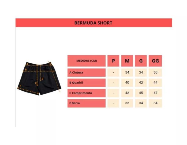 Bermuda Short Armani Vermelho⭐ - Imagem 4