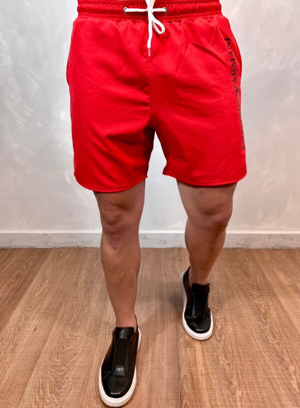 Bermuda Short Armani Vermelho⭐