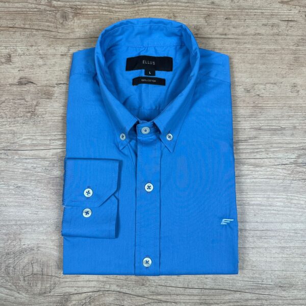 Camisa Manga Longa Ellus Azul - Imagem 3