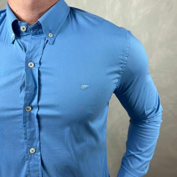Camisa Manga Longa Ellus Azul - Imagem 2