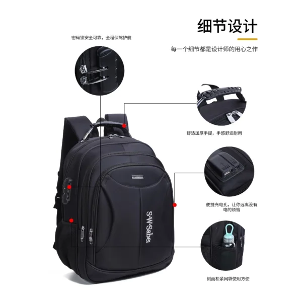 Mochila Bolsa Notebook Impermeável - Imagem 2