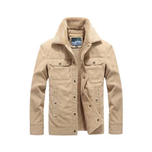 Jaqueta Bomber De Sarja Forrada Slim Fit Importada Frio. Produto da shopee clique em comprar.